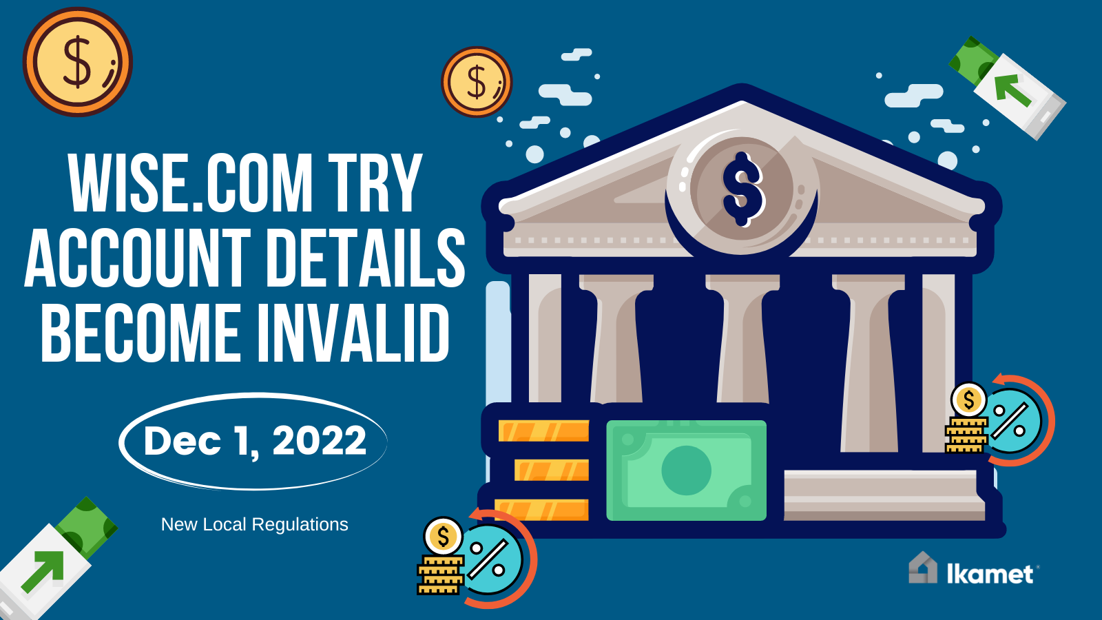 Local Banking Regulation Coming into Effect for TRY WISE.com