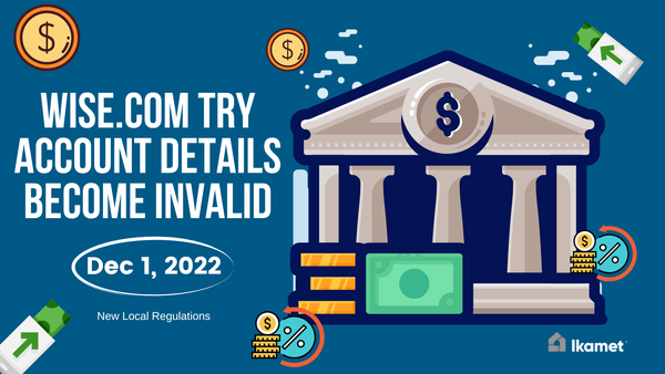 Local Banking Regulation Coming into Effect for TRY WISE.com